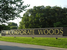 Corporate Woods sign (image)