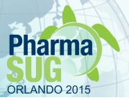 PharmaSUG Orlando 2015 logo